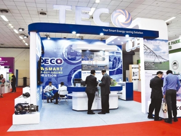 主打動力節(jié)能、智慧監(jiān)控 東元 現(xiàn)身印度臺灣形象展