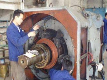 電機(jī)法蘭盤(pán)螺釘斷裂是什么原因？