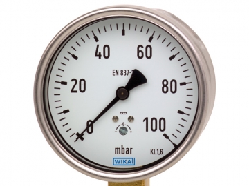 612.20膜盒式壓力表，銅合金材質(zhì)