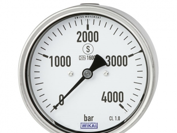 PG23HP-P波登管壓力表，不銹鋼材質(zhì)