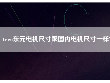 teco東元電機(jī)尺寸跟國內(nèi)電機(jī)尺寸一樣？
