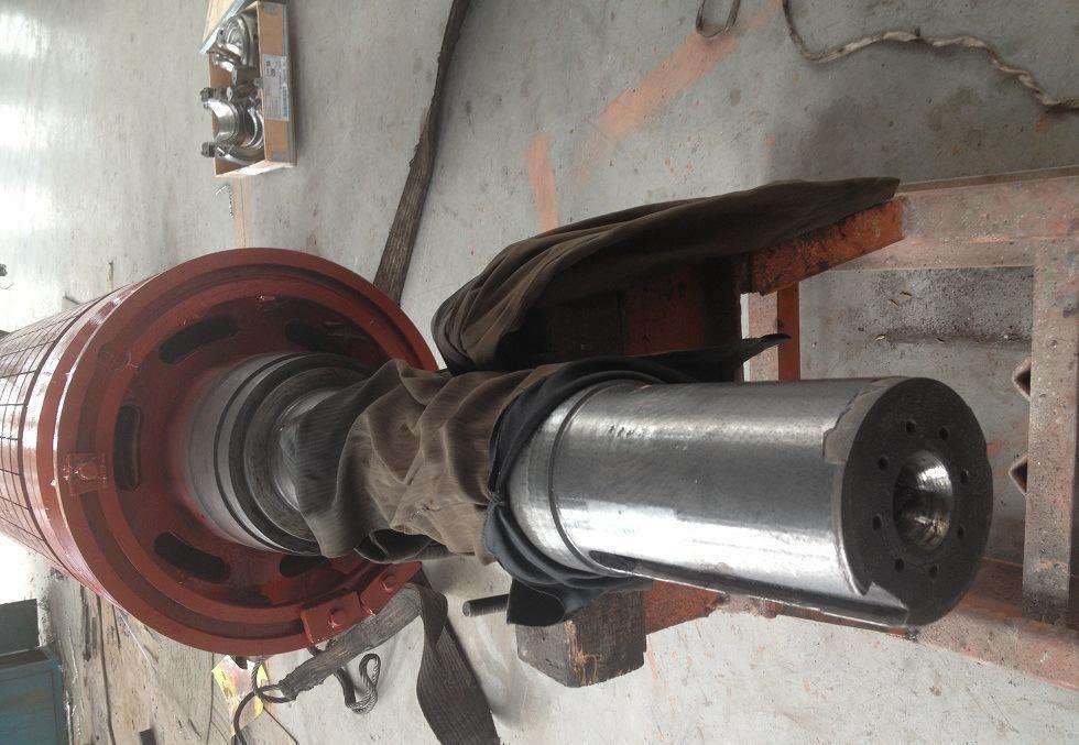 電機(jī)軸檔修復(fù)