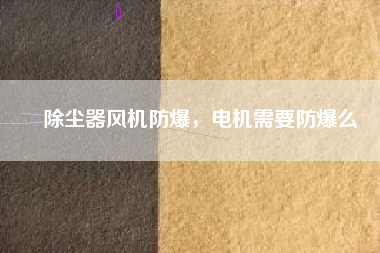 除塵器風(fēng)機(jī)防爆,電機(jī)需要防爆么